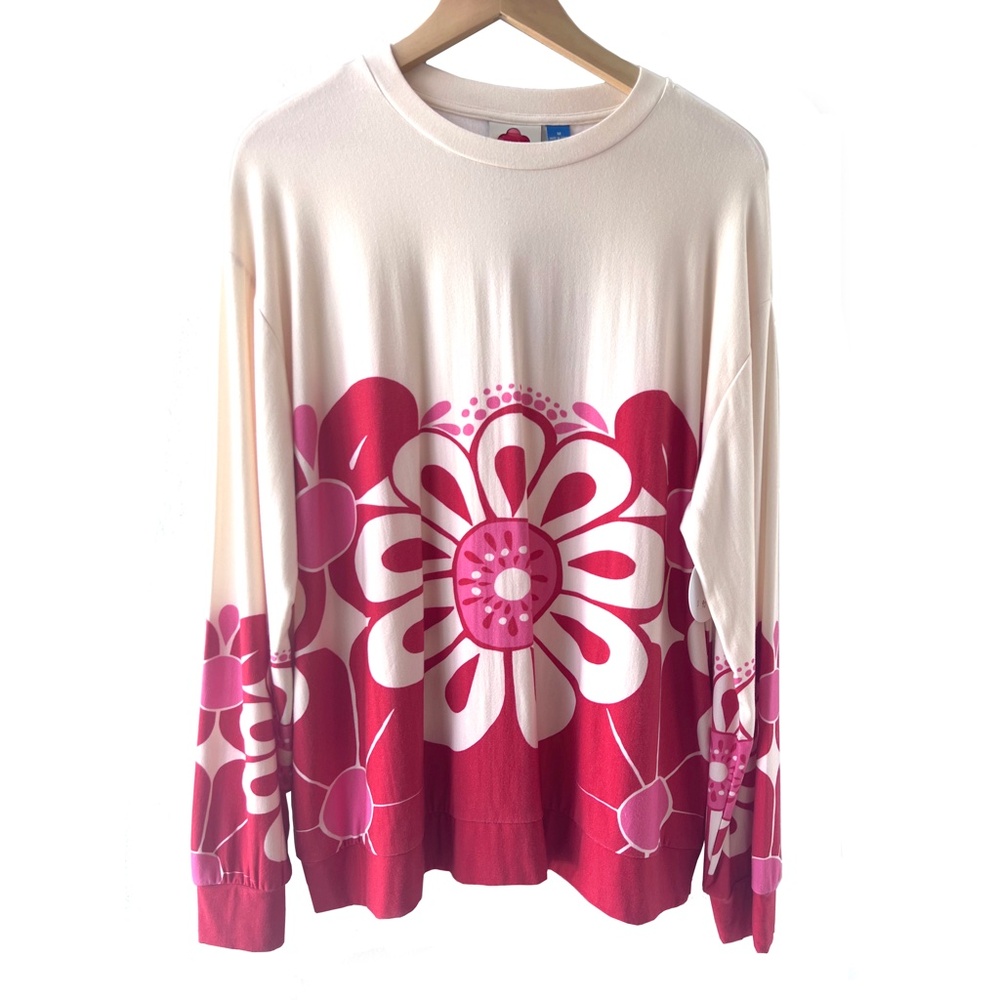 FARM Rio by Anthropologie Printed Sweater, Size Medium